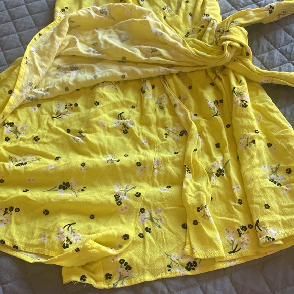 FREE PEOPLE FREE PEOPLE Tango At  night Romper Yellow Comb - Picture 4 of 4